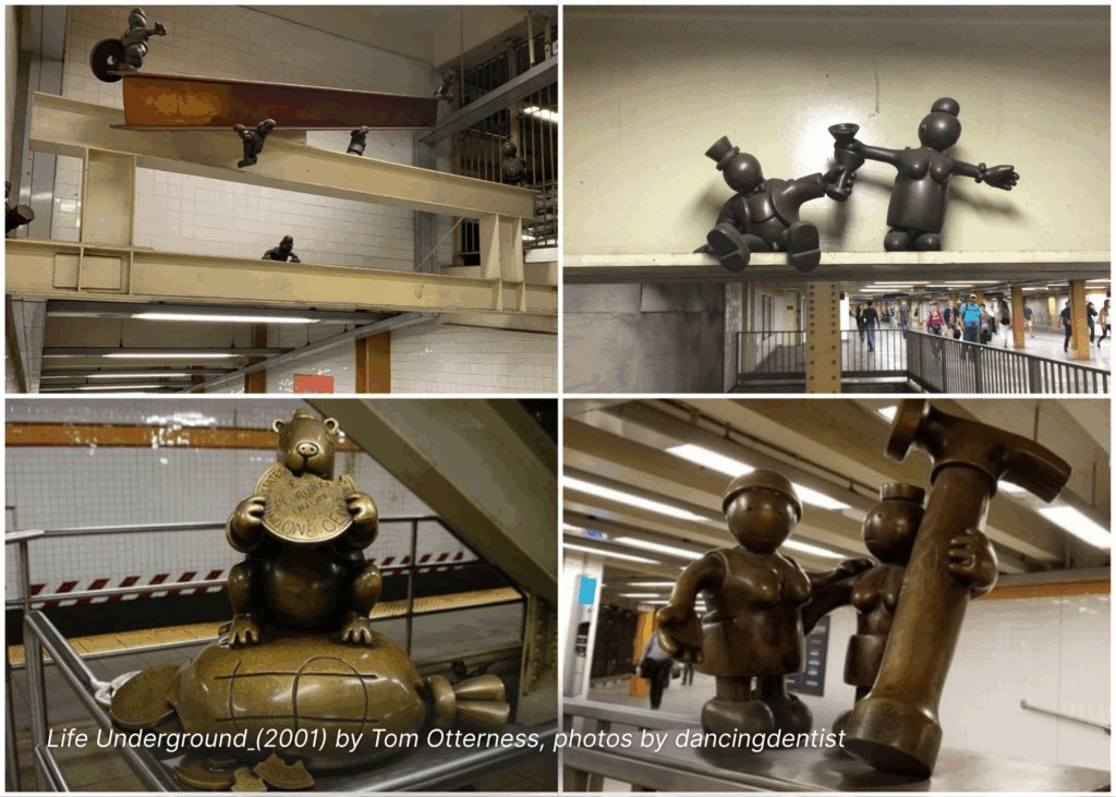 'Life Underground' by Tom Otterness